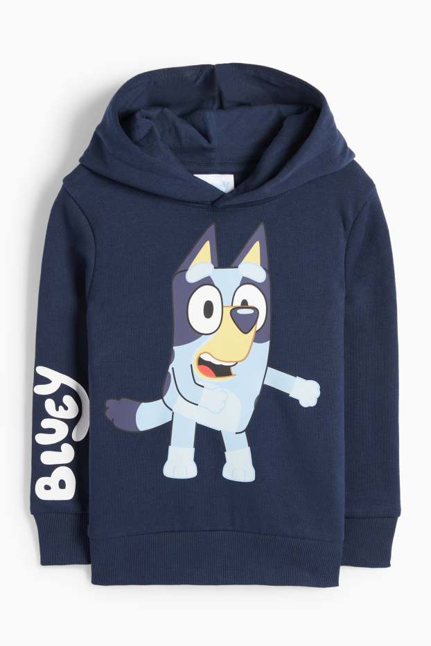 Kinderen: jongens - Bluey - hoodie - donkerblauw