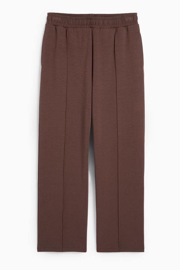 Heren - Joggingbroek - donkerbruin