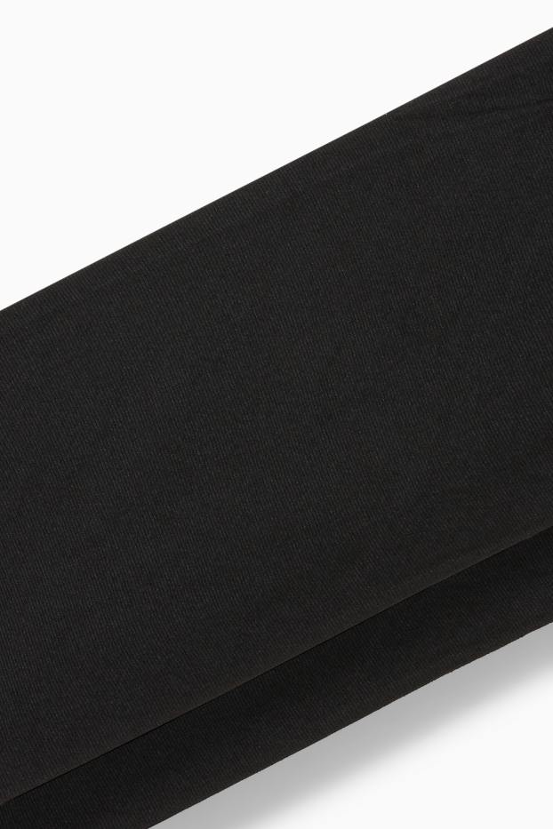 Dona - Paquet de 2 - mitges fines - LYCRA® - 70 DEN - negre