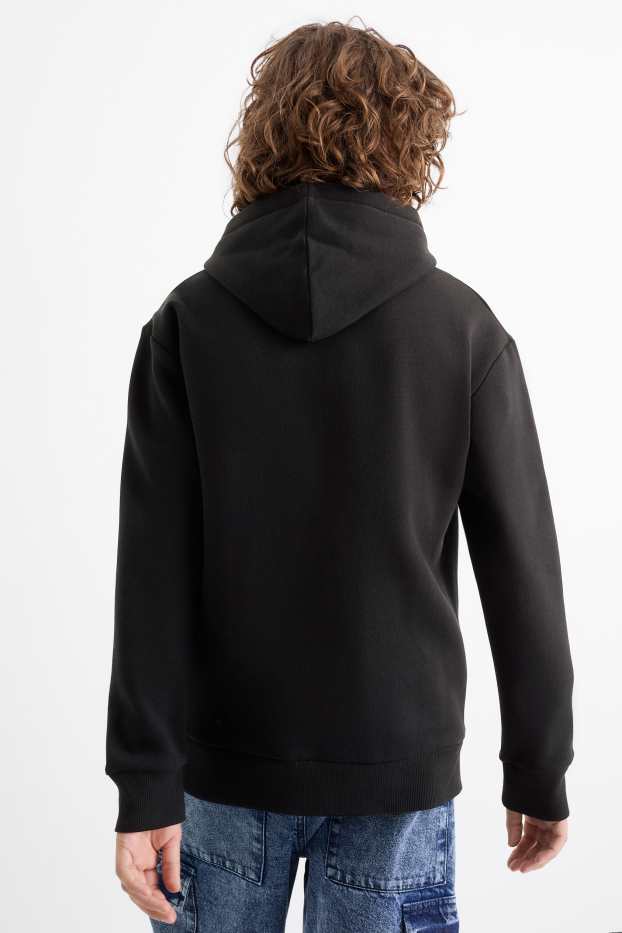 Enfants garçons - Stumble Guys - sweat à capuche - noir