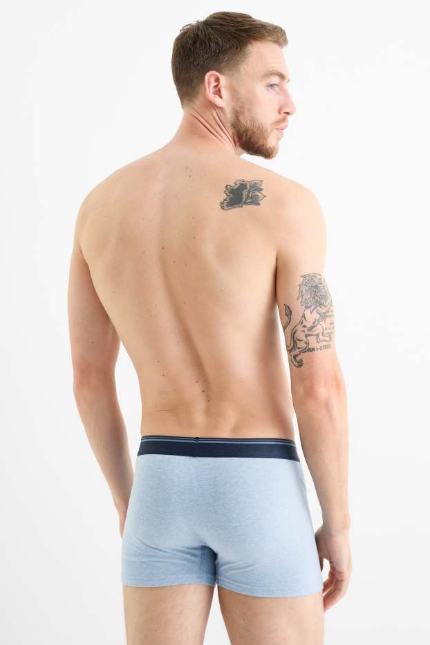 Herren - Multipack 5er - Trunks - blau