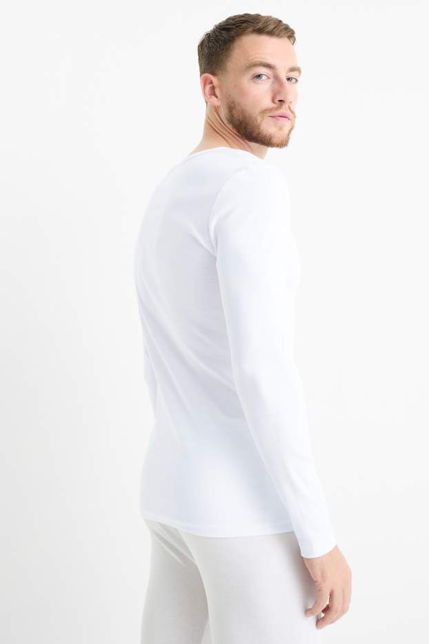 Men - Multipack of 2 - vest - skinny rib - white