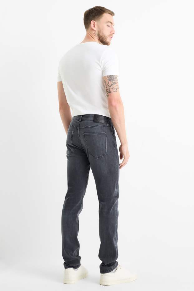 Men - Slim jeans - LYCRA® - denim-gray