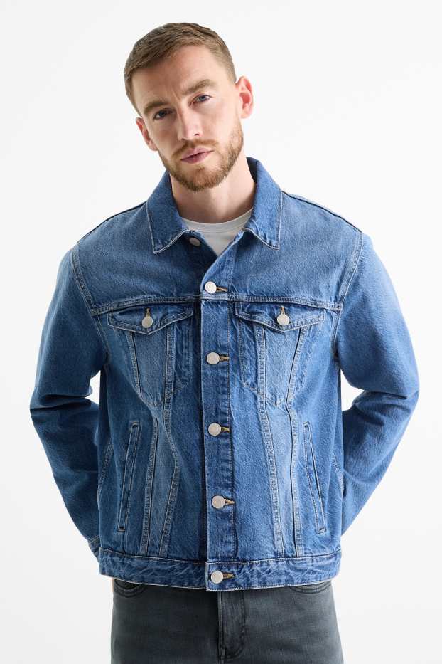 Hommes - Veste en jean - jean bleu clair