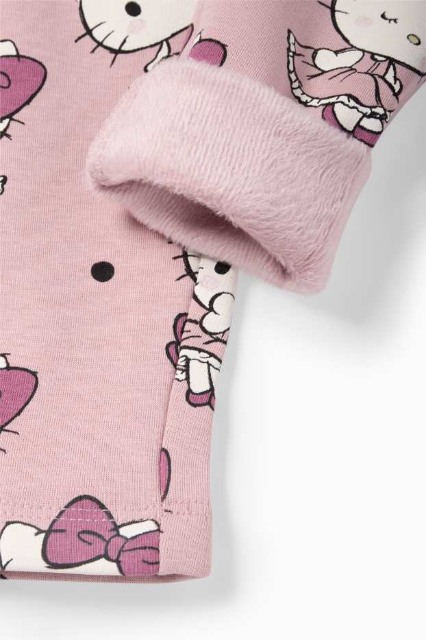 Kinder Mädchen - Hello Kitty - Thermoleggings - rosa
