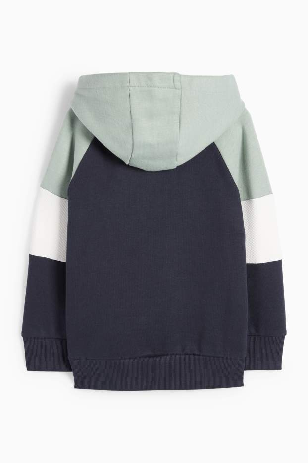 Kinder Buben - Hoodie - dunkelblau