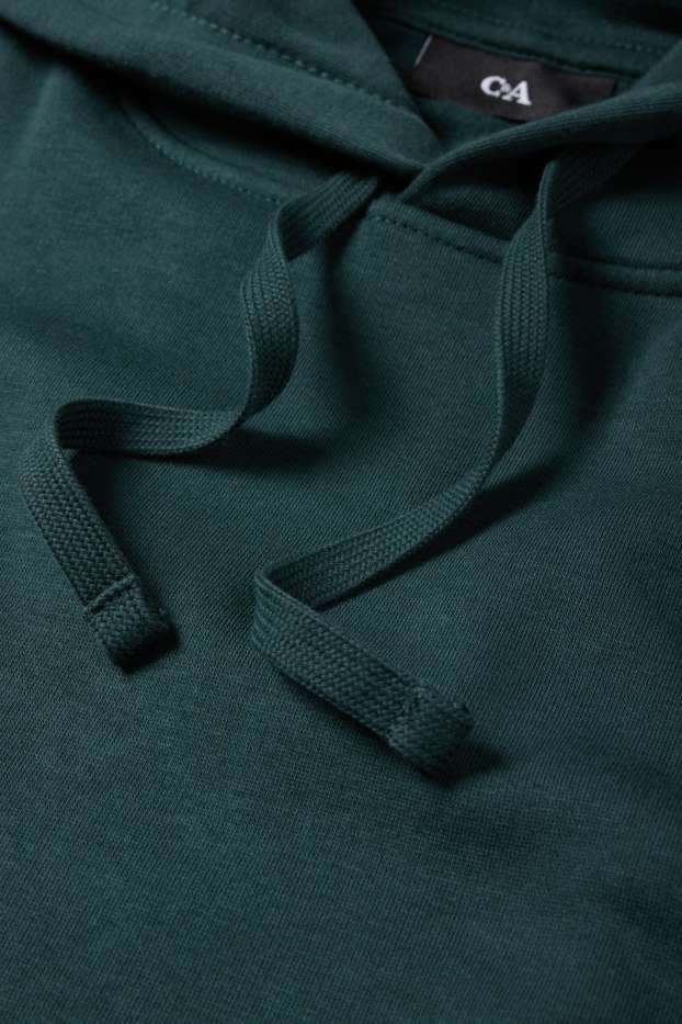 Men - Hoodie - dark green