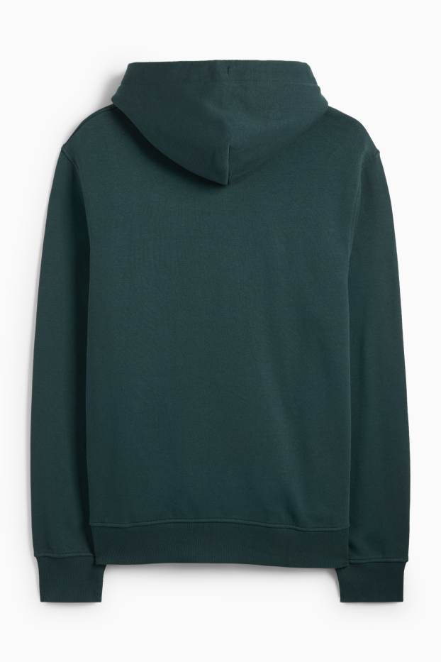 Men - Hoodie - dark green