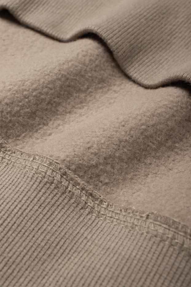 Heren - Hoodie - taupe