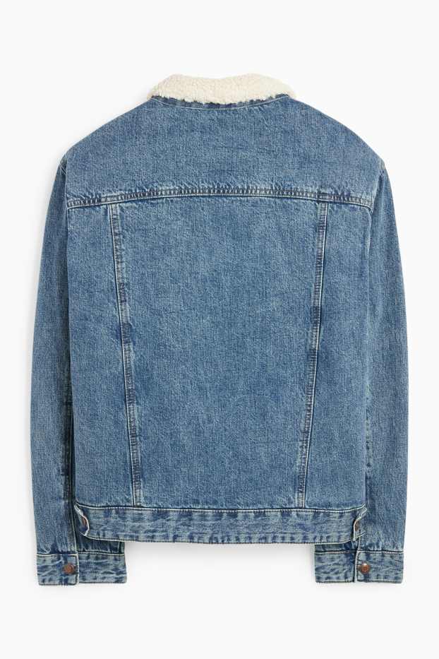 Herren - Jeansjacke - jeansblau
