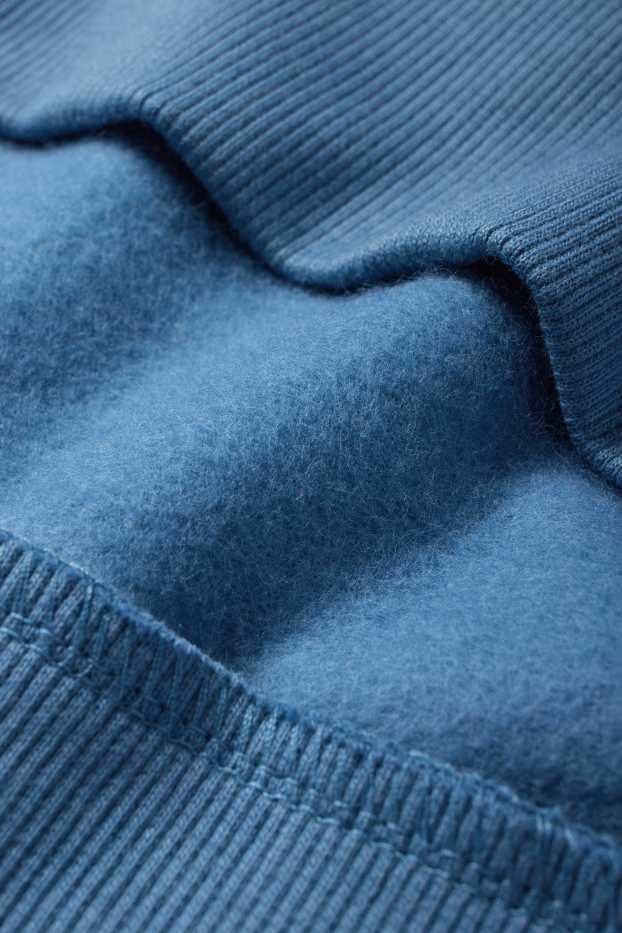 Kinder Jungen - Snowboard - Hoodie - blau