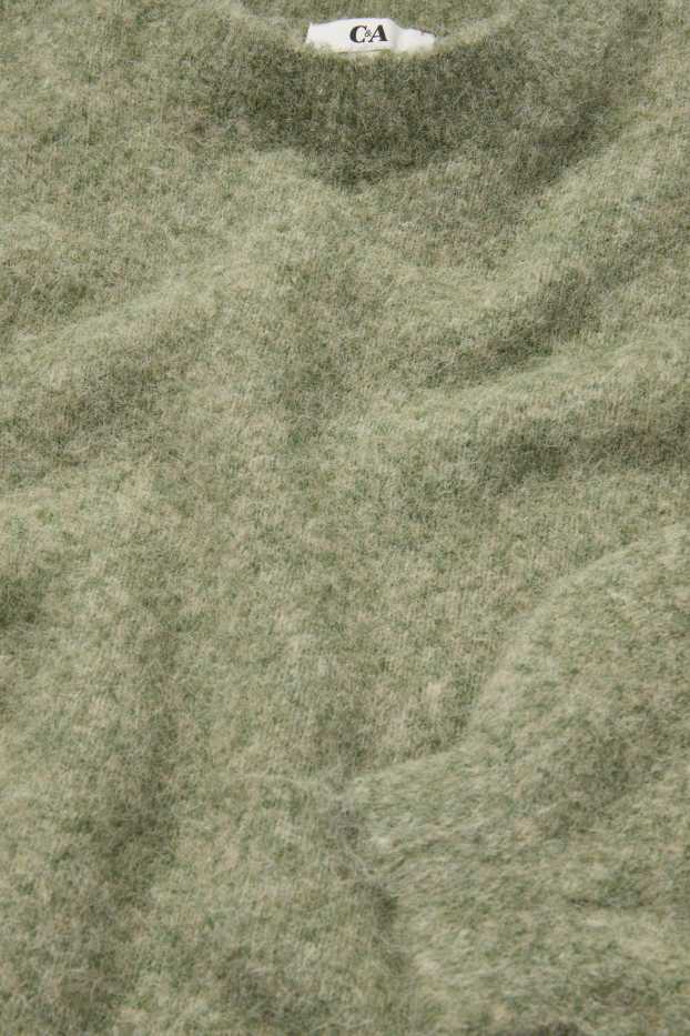 Damen - Pullover - grün