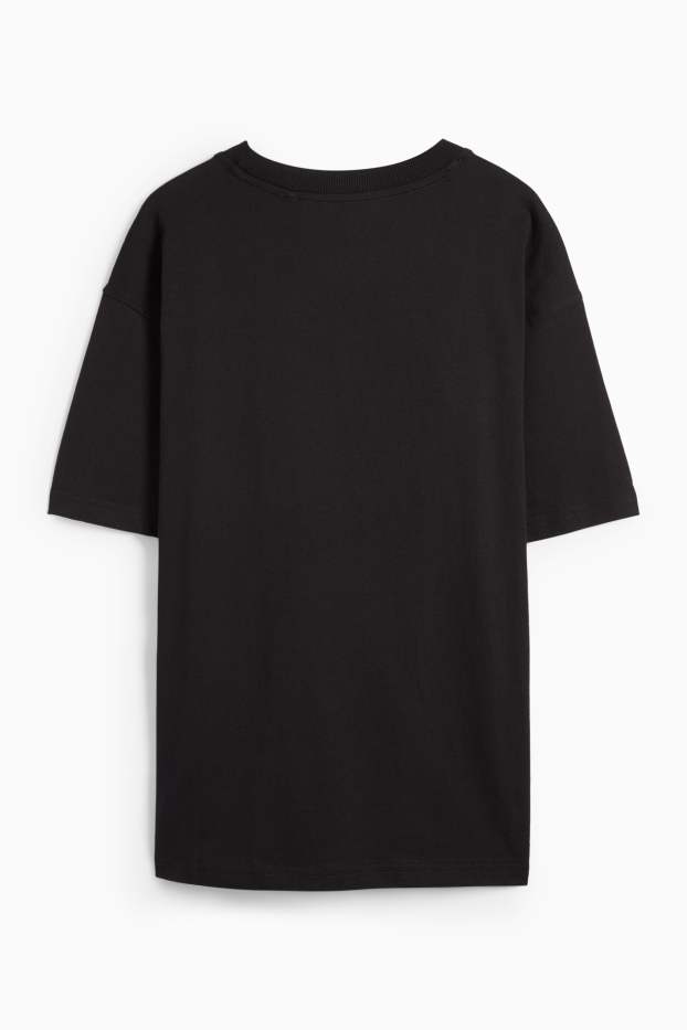 Bambini - Videogiochi - maglia a maniche corte natalizia - nero