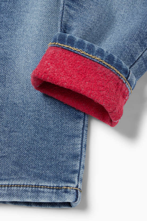Bebés niños - Vaqueros para bebé - vaqueros térmicos - vaqueros - azul