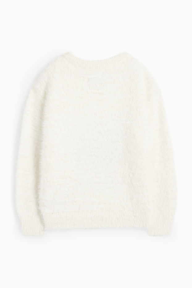 Children Girls - Lilo & Stitch - jumper - cremewhite
