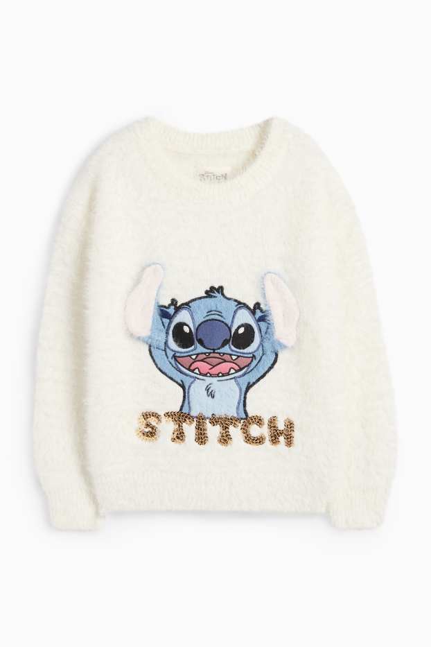 Children Girls - Lilo & Stitch - jumper - cremewhite