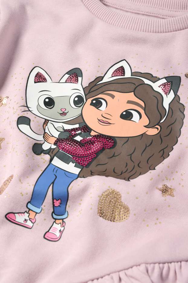 Enfants filles - Gabby et la Maison Magique - sweat - rose