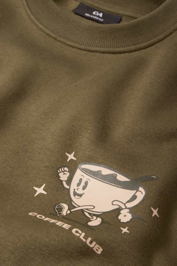 Herren - Sweatshirt - grün