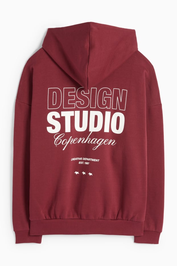 Damen - Hoodie - bordeaux