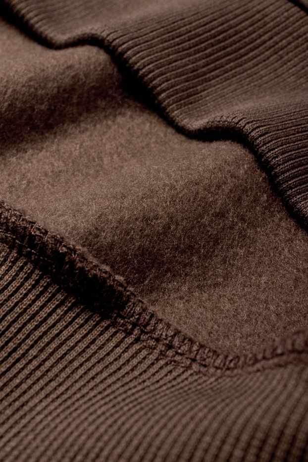 Enfants filles - Los Angeles - sweat à capuche - marron foncé