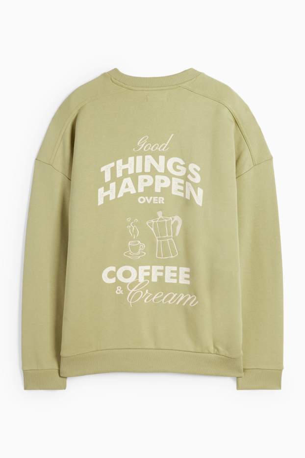 Women - Sweatshirt - light green
