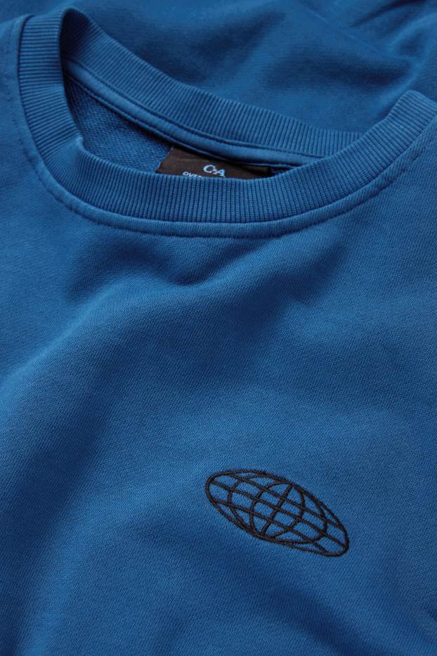 Men - Sweatshirt - blue