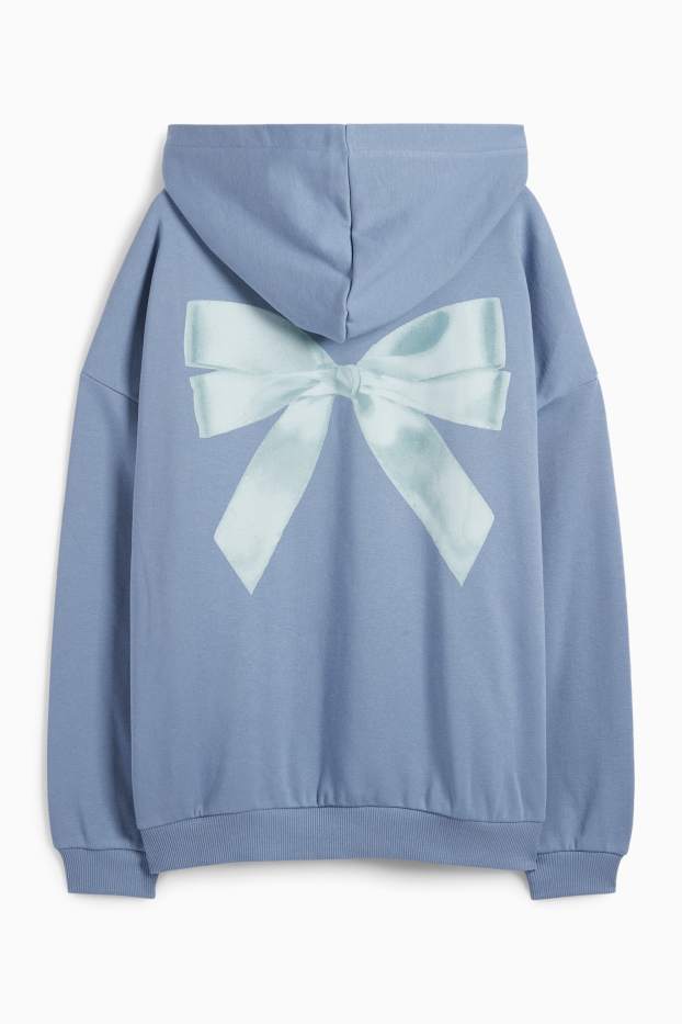Damen - Hoodie - hellblau