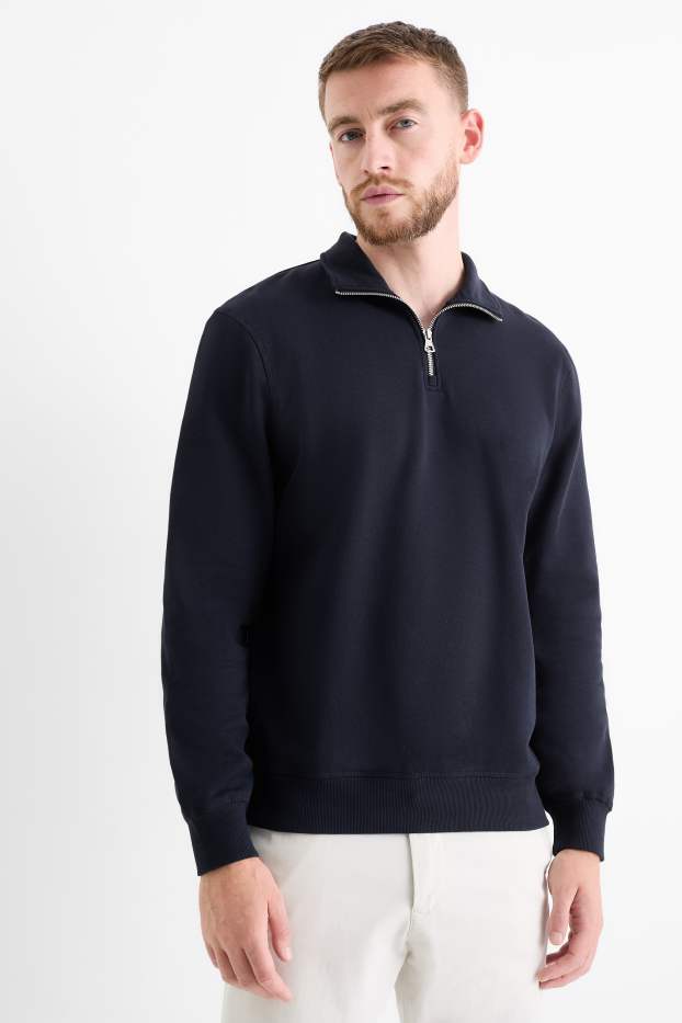 Men - Sweatshirt - dark blue
