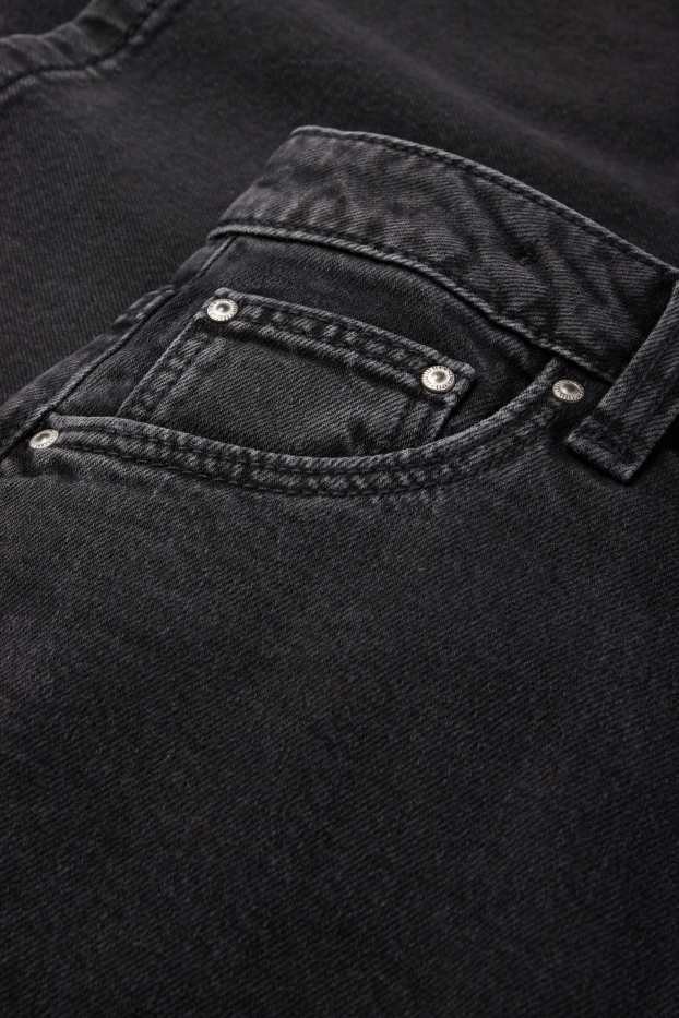 Kinder Mädchen - Wide Leg Jeans - dunkeljeansgrau