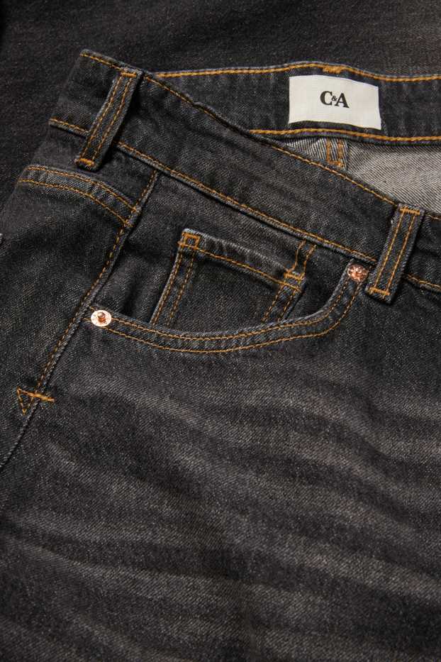 Femmes - Baggy jean - mid waist - jean gris foncé