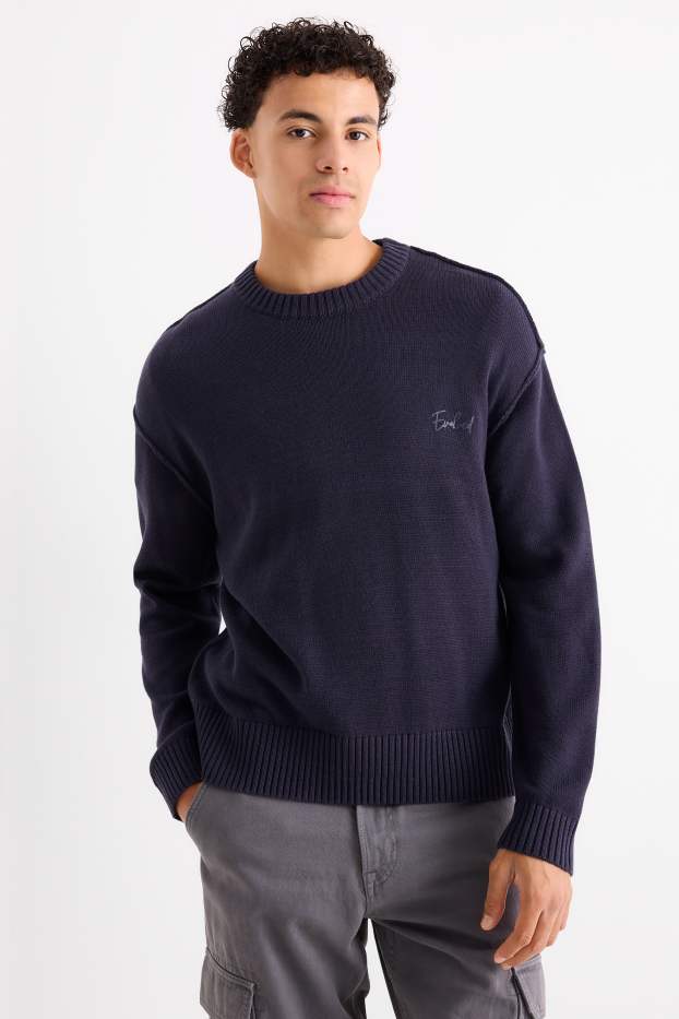 Men - Jumper - dark blue