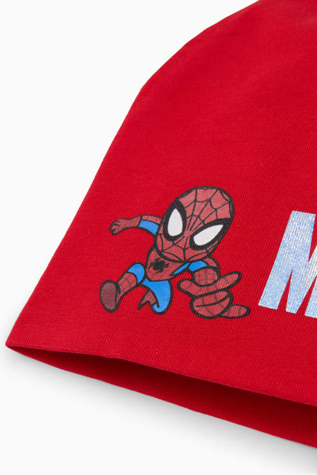 Children Boys - Spidey and his Super Friends - beanie - red