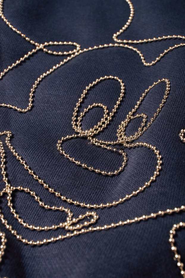 Dames - Sweatshirt - Mickey Mouse - donkerblauw