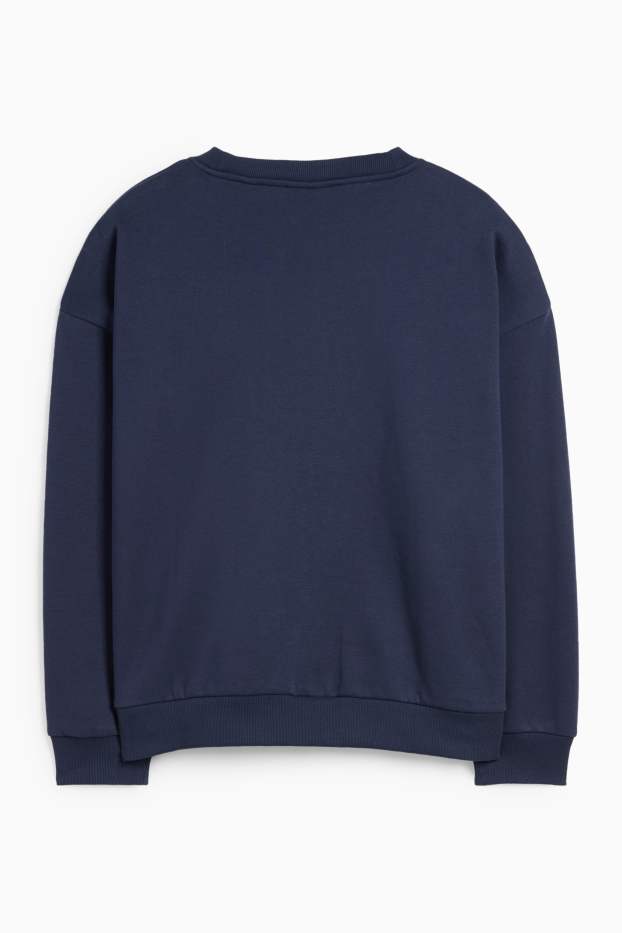 Dames - Sweatshirt - Mickey Mouse - donkerblauw
