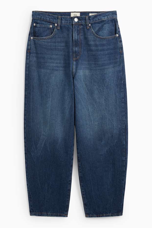 Men - Barrel jeans - blue denim