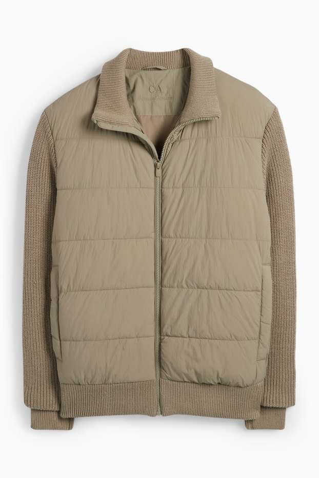 Hombre - Chaqueta acolchada - beis
