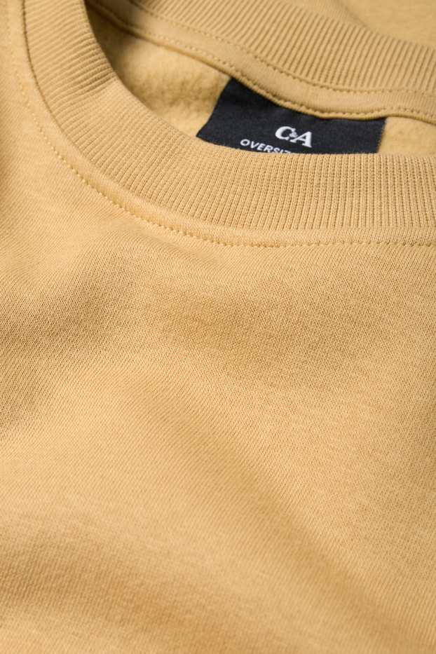 Herren - Sweatshirt - senfgelb