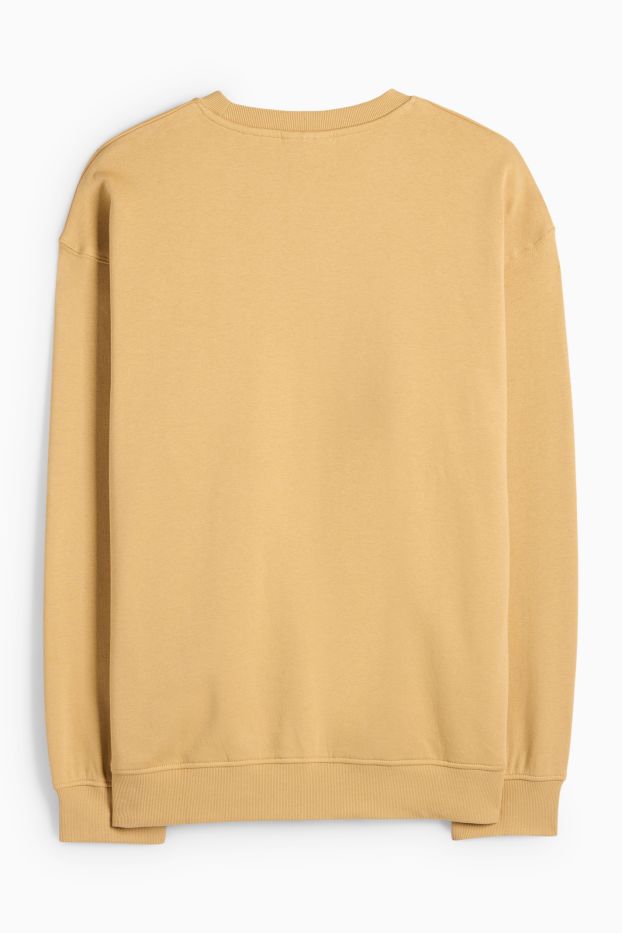 Herren - Sweatshirt - senfgelb