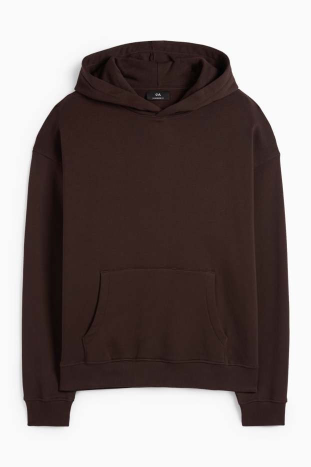 Herren - Hoodie - dunkelbraun