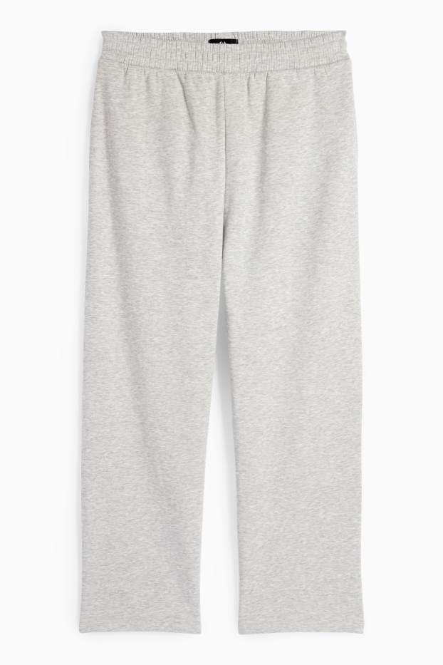 Hommes - Bas de jogging - gris clair chiné