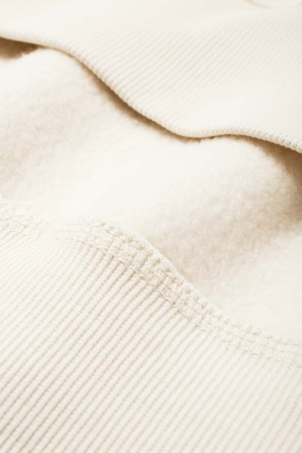 Herren - Hoodie - cremefarben
