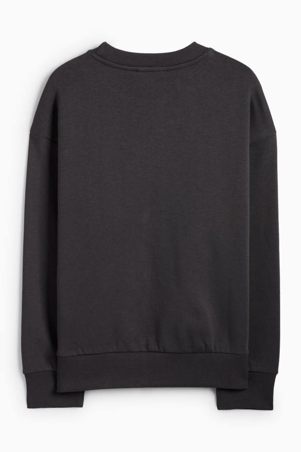 Kinderen: jongens - Basketbal - kerstsweatshirt - donkergrijs