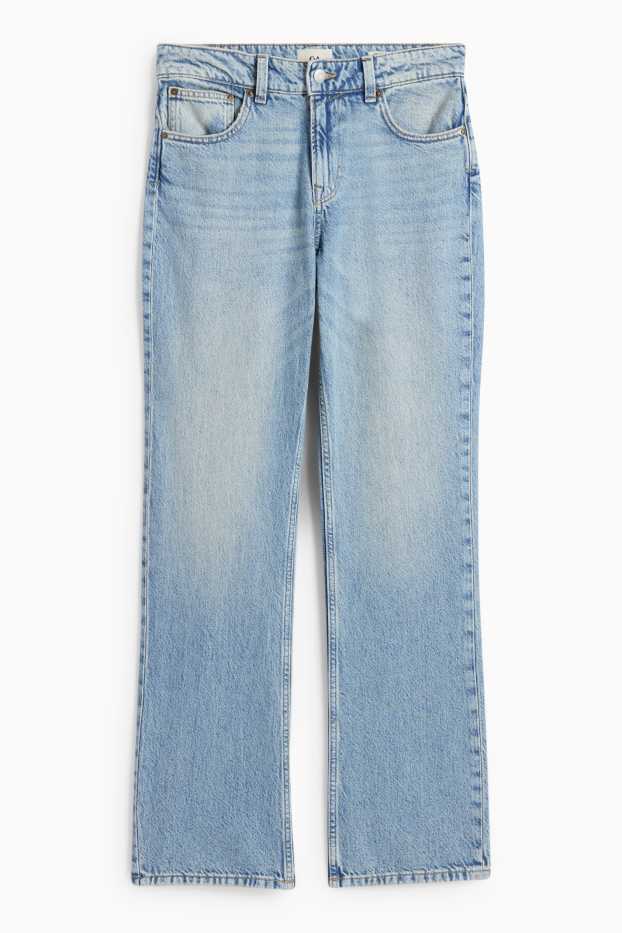 Femmes - Straight jean - low waist - jean bleu