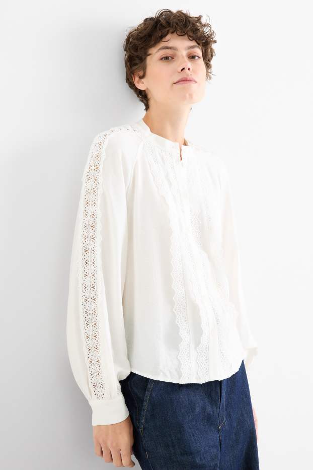 Mujer - Blusa - blanco