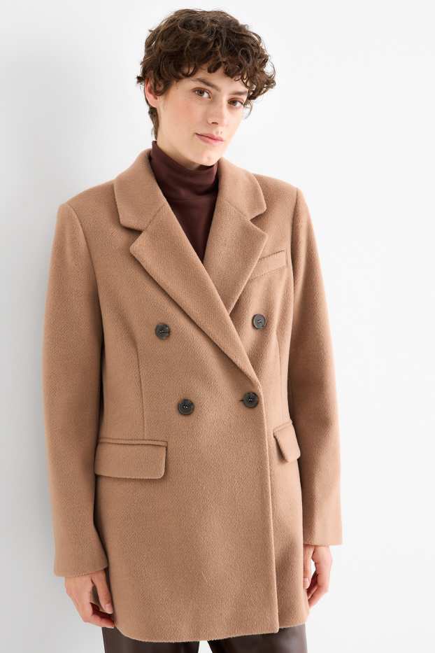 Women - Coat - light brown