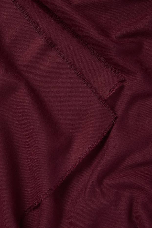 Women - Scarf - bordeaux