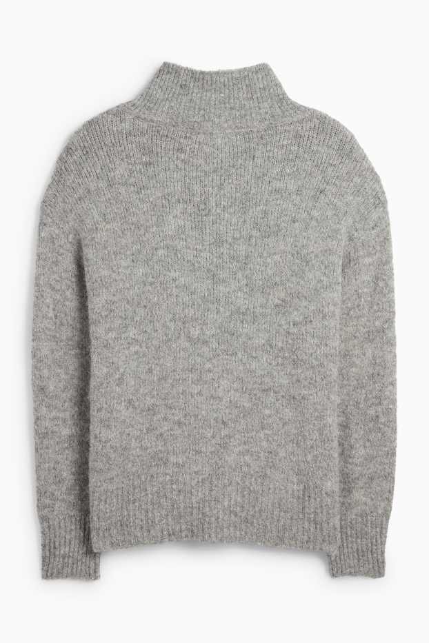 Women - Jumper - light gray-melange