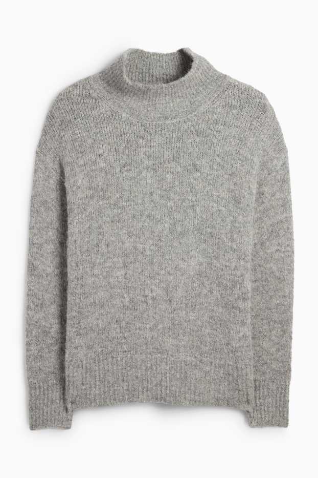 Women - Jumper - light gray-melange