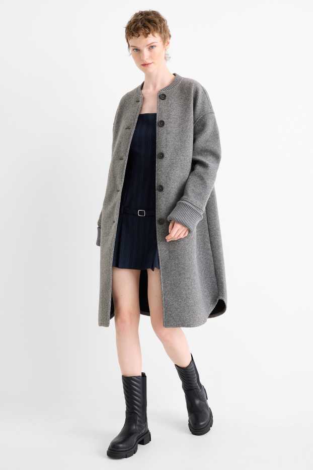 Mujer - Abrigo - gris