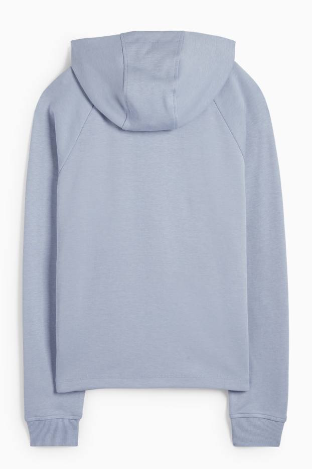 Damen - Funktions-Jacke mit Kapuze - hellblau